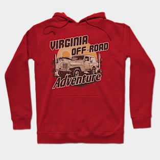 Virginia Off-Road Adventure: Conquer the Rugged Terrain Hoodie